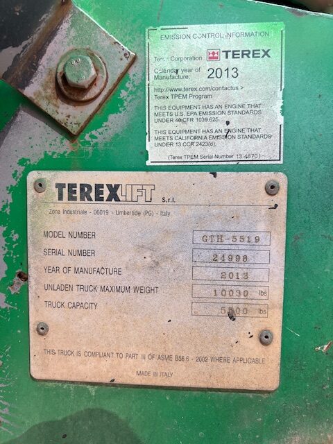 2013 Genie 5500# reachlift_IMG_4903